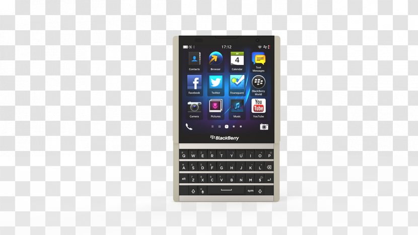 Feature Phone Smartphone BlackBerry Passport Telephone - Portable Communications Device - Beautiful Side Of The Face Transparent PNG