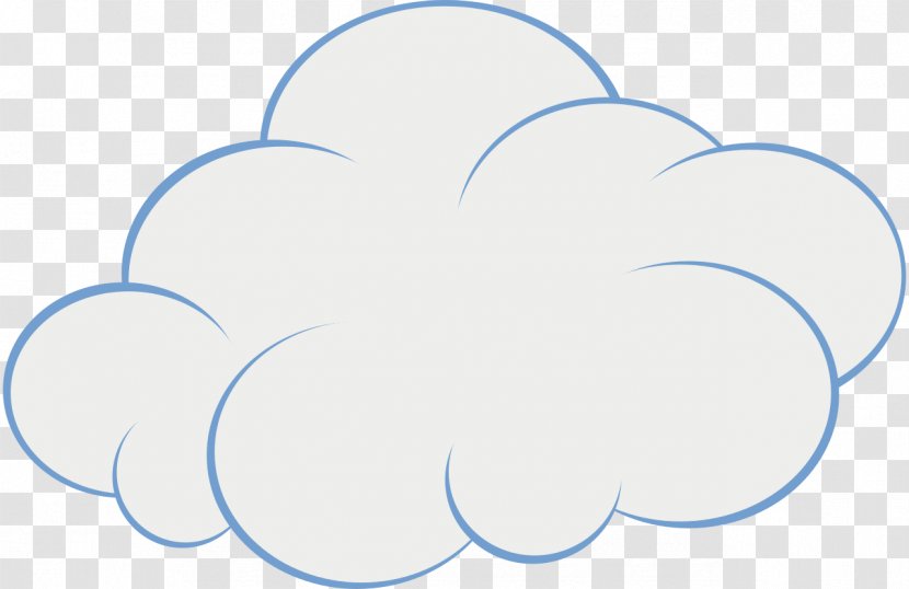 Cartoon Cloud Animation Clip Art - Blue - Clouds Transparent PNG