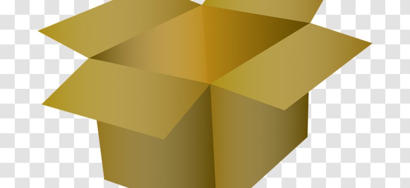 Cardboard Box Clip Art - Rectangle Transparent PNG