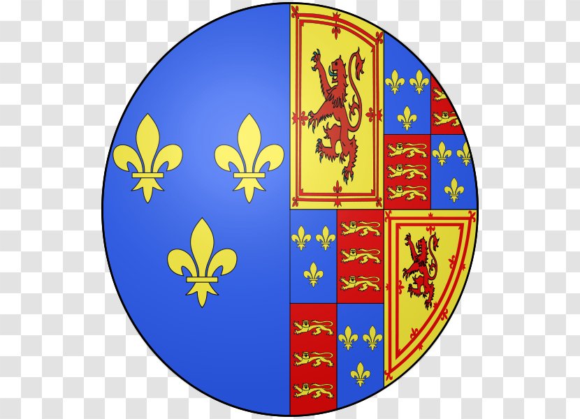 Kingdom Of Scotland Coat Arms Heraldry Les Armoiries - Mary Queen Scots - Armorial Des Reines De France Transparent PNG