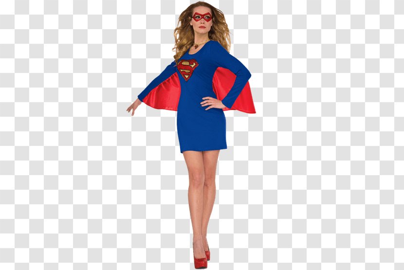 Supergirl Superman Superhero Costume Party - Blue Transparent PNG