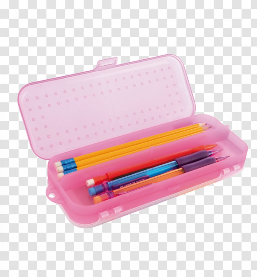 Plastic Office Supplies Stationery Tool - Distribution - Magenta Transparent PNG
