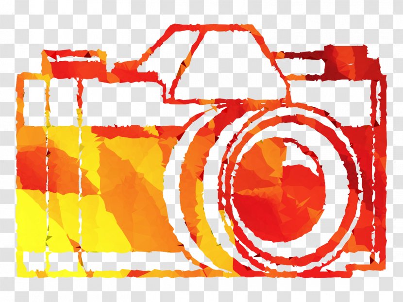Clip Art Product Design Brand Line - Orange - Cameras Optics Transparent PNG