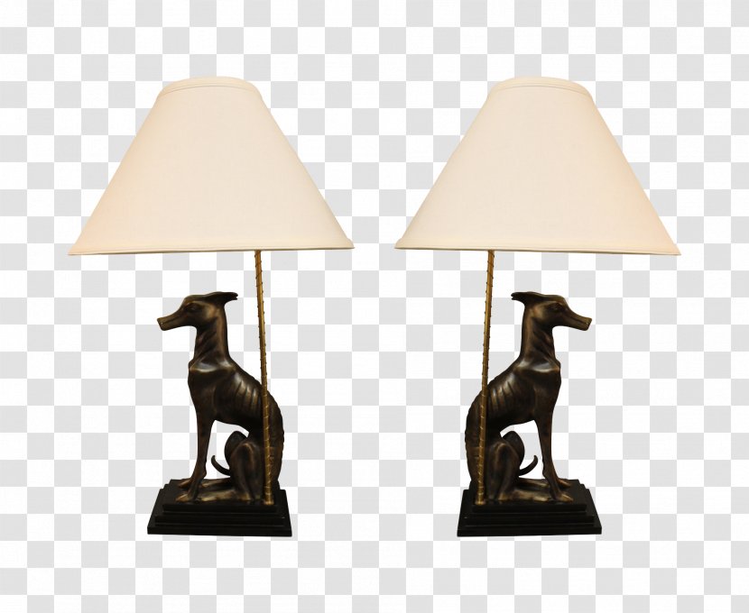 Whippet Table Lamp Furniture Greyhound - Light Fixture Transparent PNG