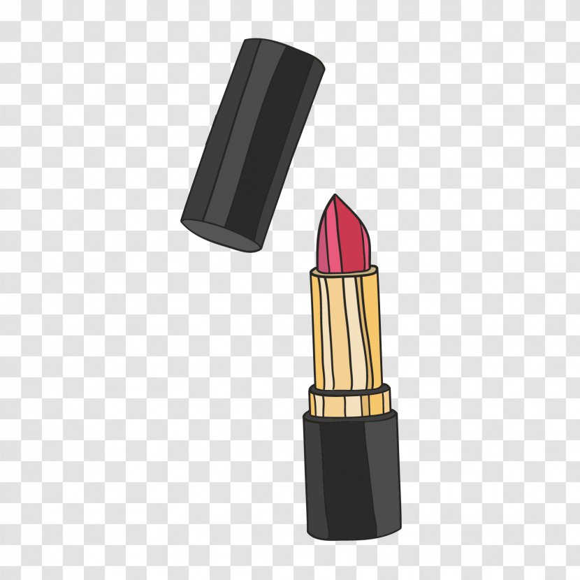 Lipstick Cosmetics Make-up Illustration - Perfume - Lip Gloss Transparent PNG