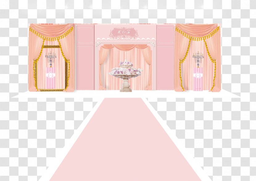 Designer Wedding - Pink Transparent PNG
