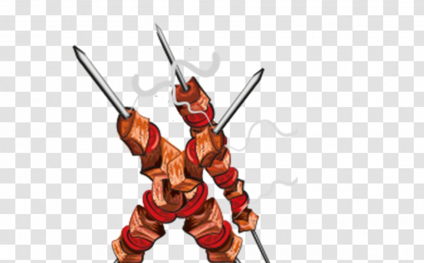 Sword Cartoon Character Lance - Cold Weapon Transparent PNG