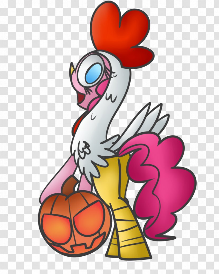 Rooster Horse Character Clip Art - Flower Transparent PNG