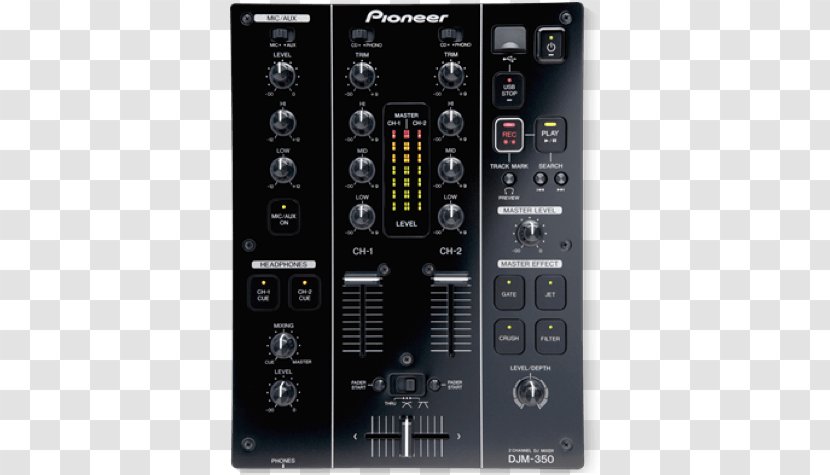 DJM Audio Mixers DJ Mixer Disc Jockey Pioneer - Dj Turntable Transparent PNG