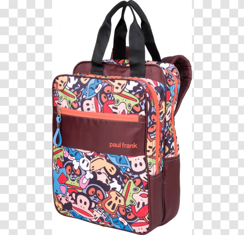 Backpack Tote Bag Paul Frank Industries Messenger Bags - Monkey Transparent PNG