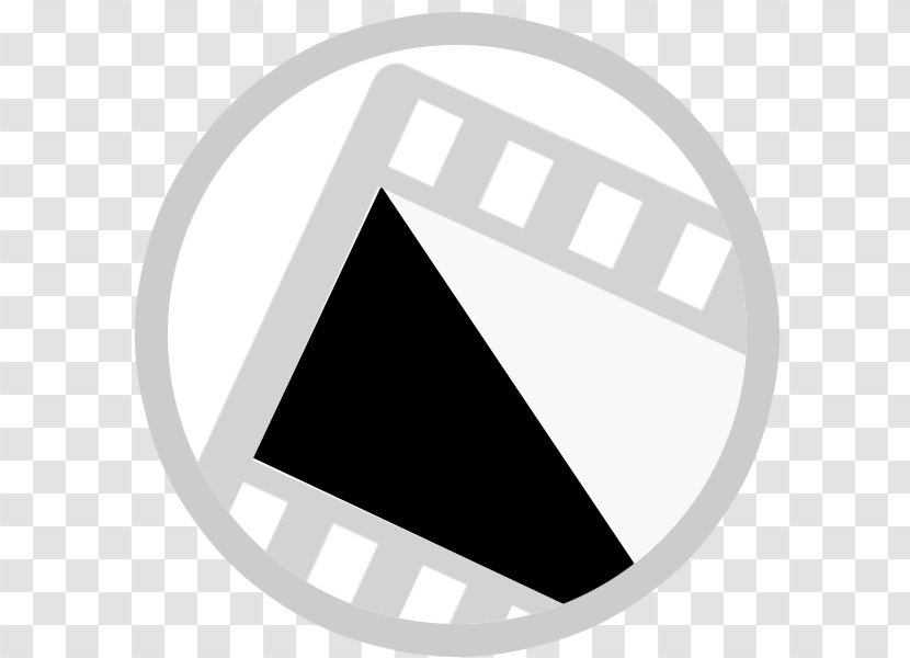 Triangle Brand Logo - Monochrome Transparent PNG