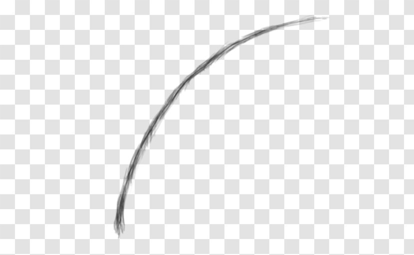 Line Black - Cable - Eyebrow Transparent PNG
