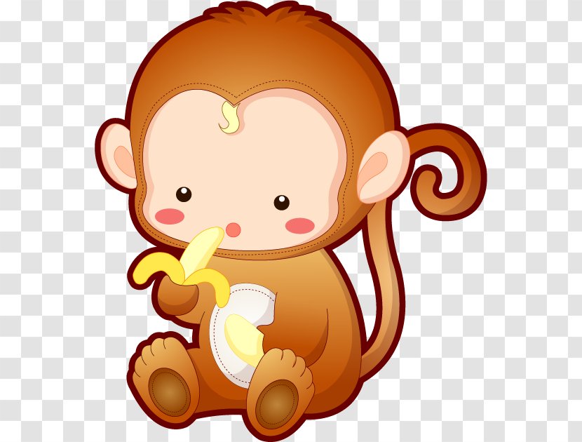 Monkey Clip Art - Animation - J Transparent PNG