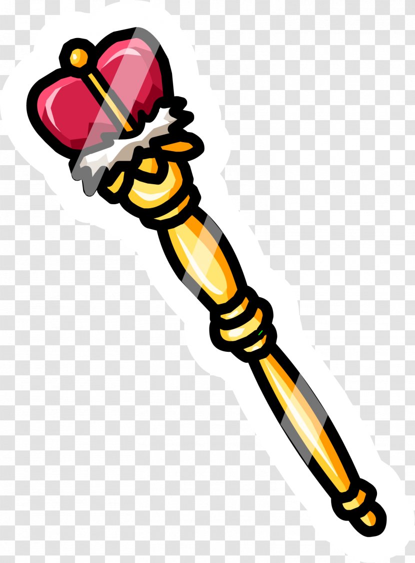 Sceptre Monarch Club Penguin Royal Family Staff Transparent PNG