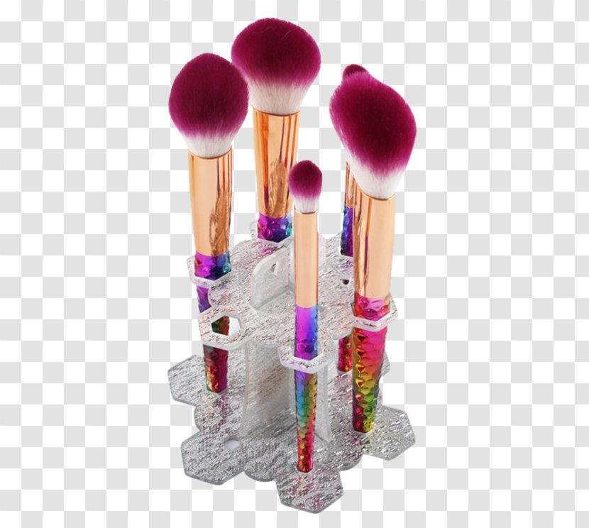 Makeup Brush Paintbrush Foundation Stock Exchange Of Thailand - Fiber - Violet Gradient Transparent PNG