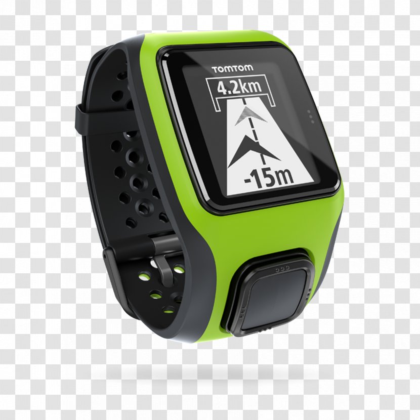 GPS Navigation Systems Watch TomTom Runner Multi-Sport Cardio - Tomtom Transparent PNG