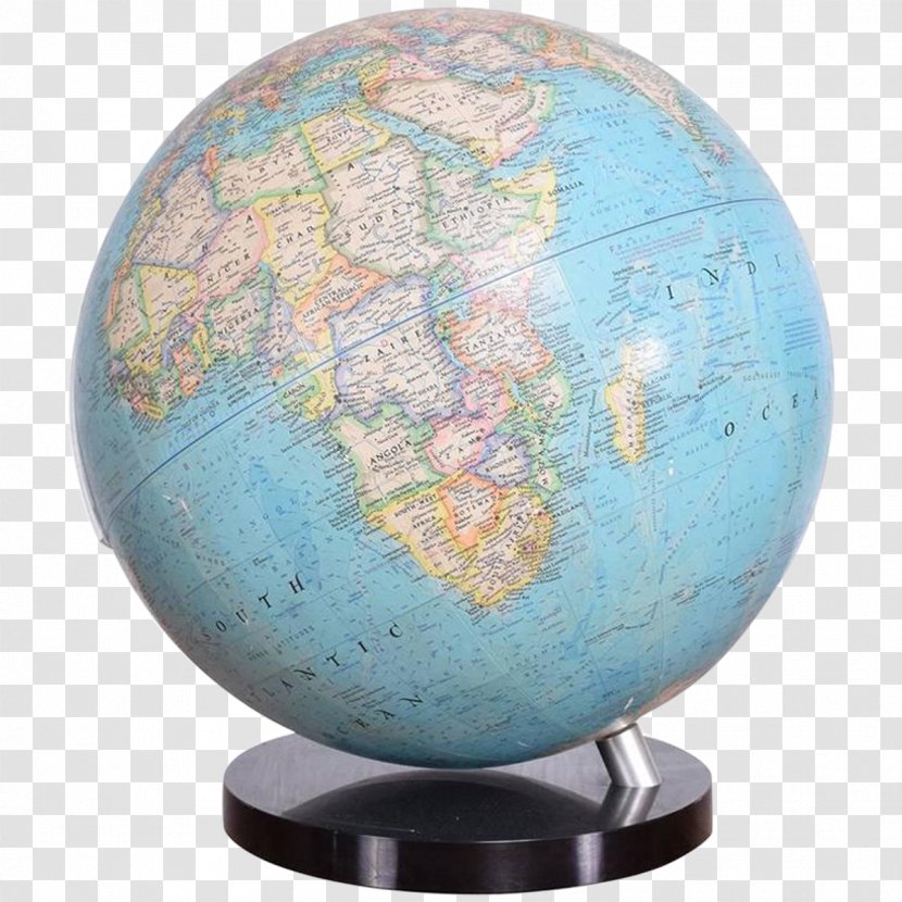 Globe World Map National Geographic Society Geography - Ball - US Transparent PNG