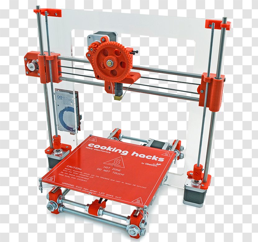 3D Printing Arduino RepRap Project Printer - Prusa I3 Transparent PNG