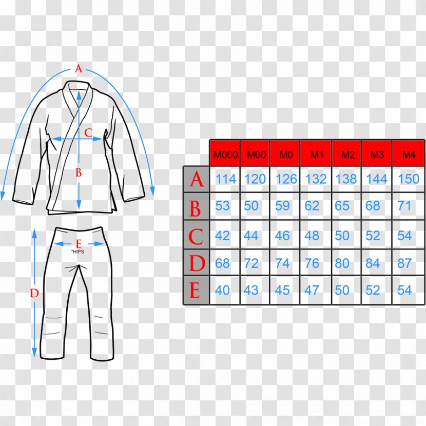 Brazilian Jiu-jitsu Gi Tatami T-shirt Venum - Frame - Size Chart Transparent PNG