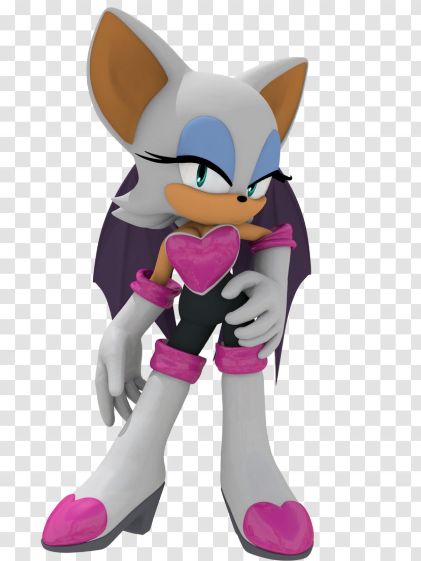Rouge The Bat Sonic Heroes Generations Shadow Hedgehog - Fictional Character Transparent PNG