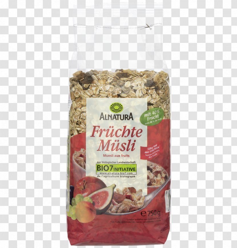 Muesli Breakfast Cereal Alnatura Fruit - Snack Transparent PNG