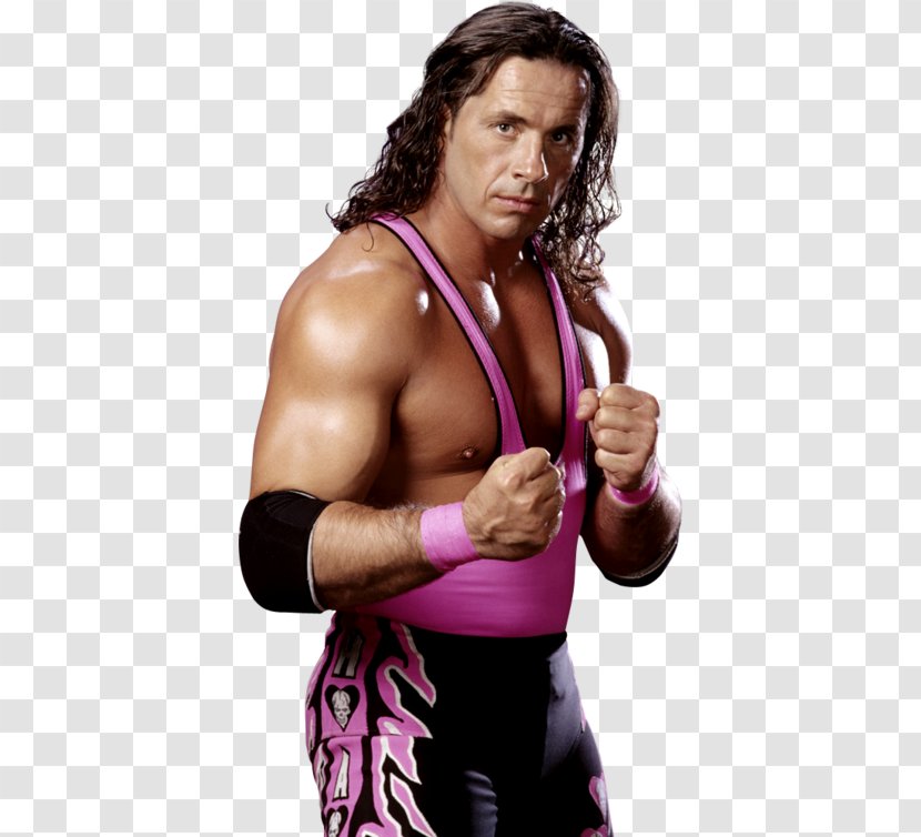 Bret Hart WWF Superstars Of Wrestling Royal Rumble WrestleMania Professional Wrestler - Watercolor - Clipart Transparent PNG