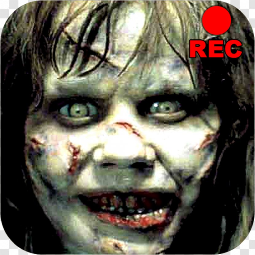 The Exorcist Pazuzu Video Game Regan MacNeil Jump Scare - Watercolor Transparent PNG