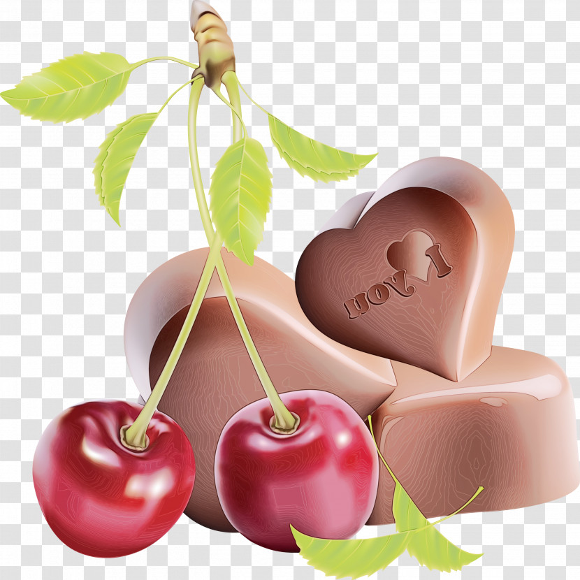 Cherry Fruit Natural Foods Plant Food Transparent PNG