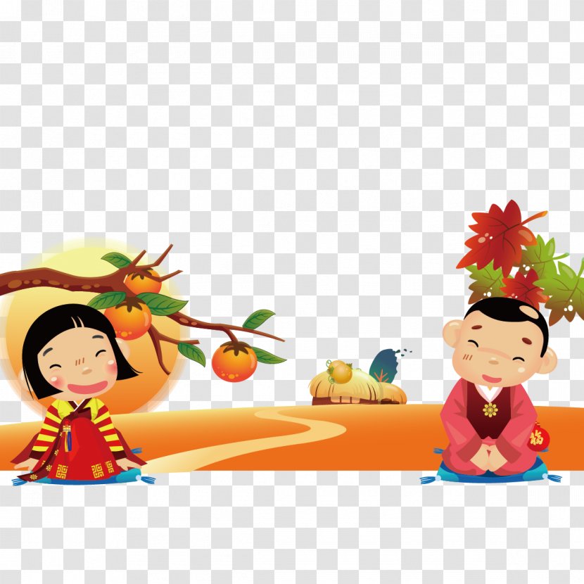 South Korea Clip Art - Festival - Korean Couple Transparent PNG