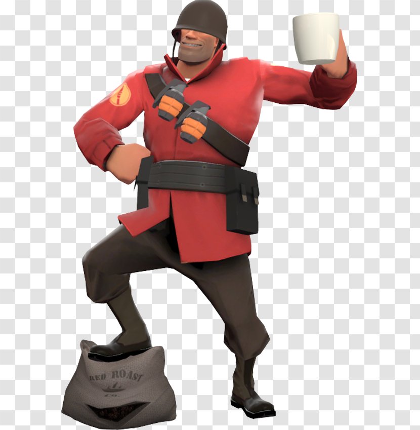 Team Fortress 2 Taunting Video Game Soldier Toontown Online - Costume Transparent PNG