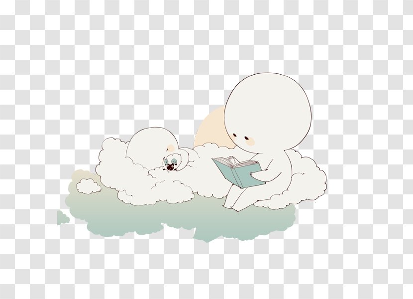 Mammal Cartoon Character - Cloud - Beduk Transparent PNG