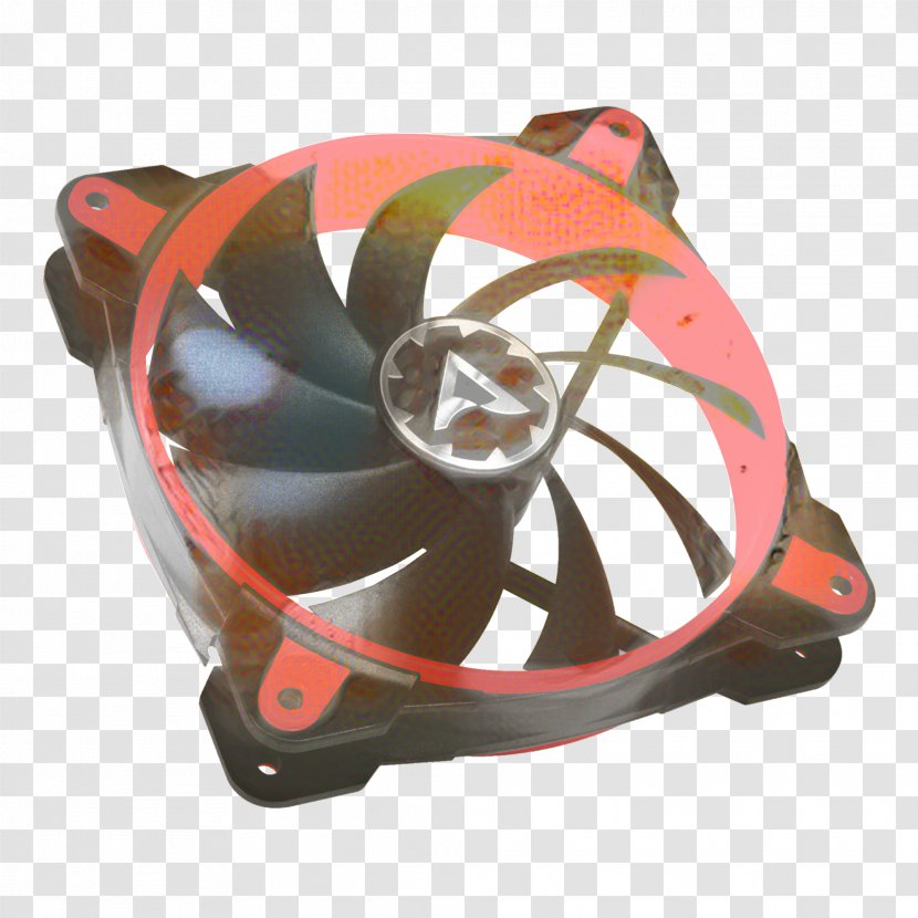 Orange Background - Red - Mechanical Fan Plant Transparent PNG