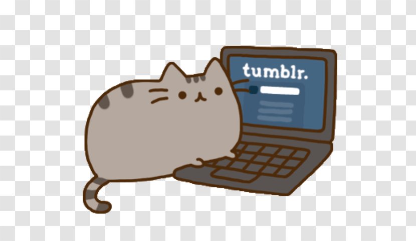 I Am Pusheen The Cat Kitten Cuteness - Nyan Transparent PNG