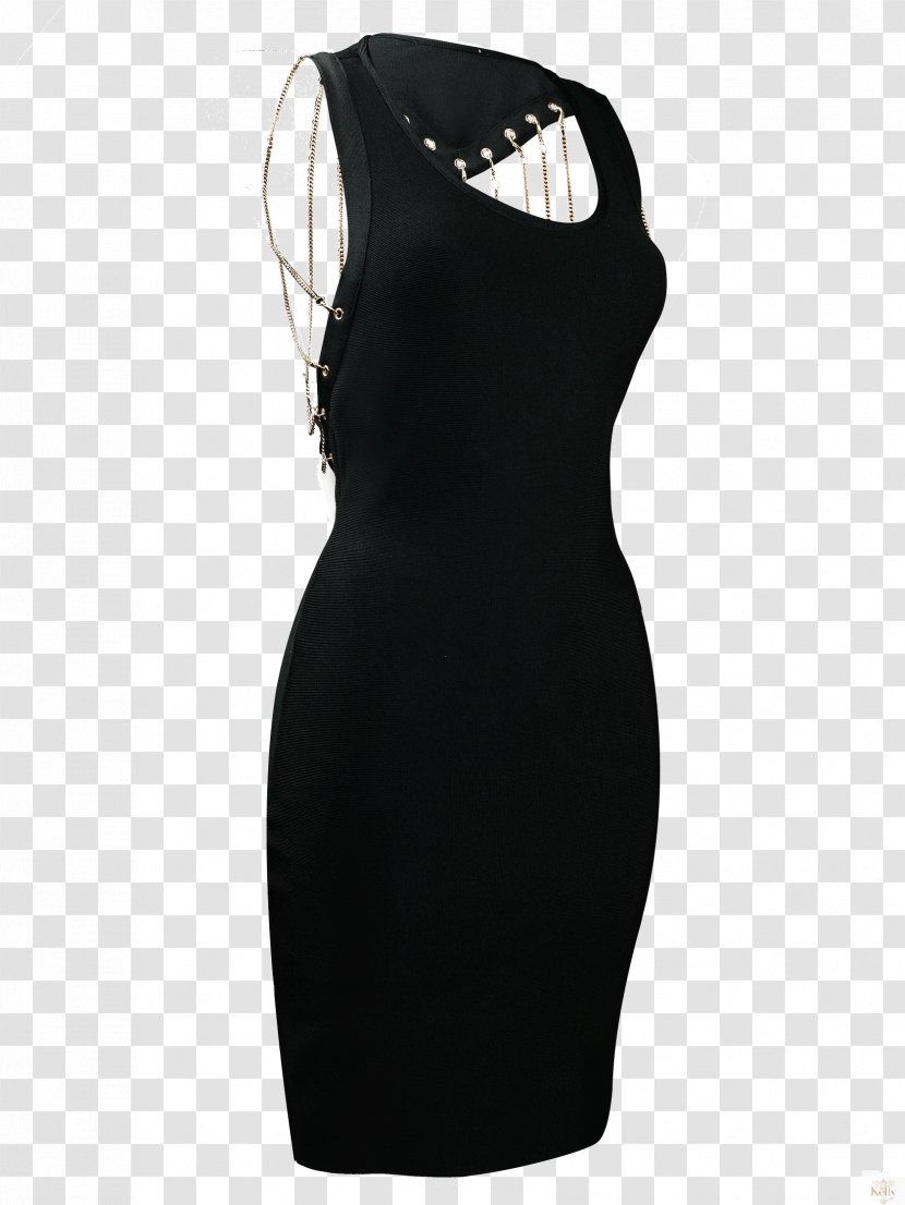 LITEX šaty Dámské S Křidélkovým Rukávem. 90304901 černá M Shoulder Dress Black - Kwiat Necklace Suit Transparent PNG
