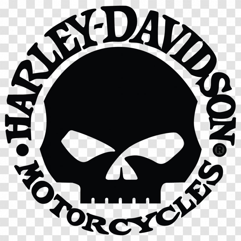 Harley-Davidson Motorcycle Logo Sticker - Headgear - Professional Vector Transparent PNG