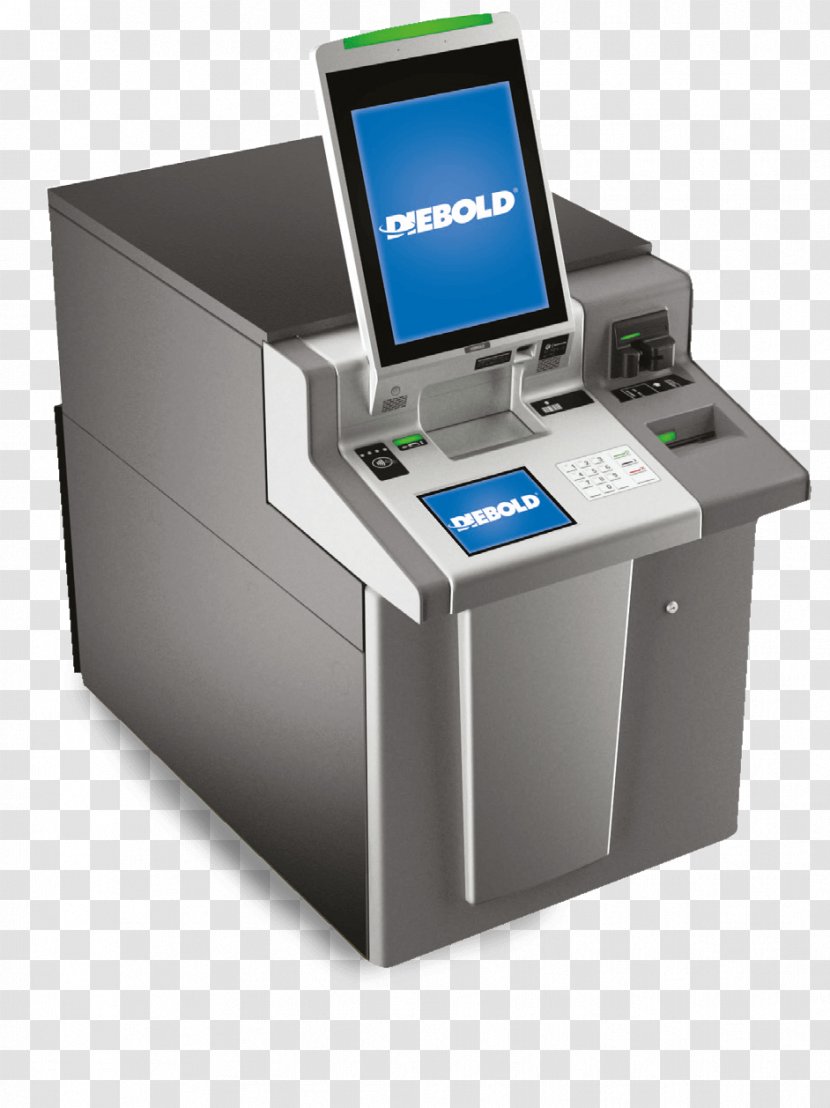Diebold Nixdorf Interactive Kiosks Cash Recycling Bank Automated Teller Machine Transparent PNG