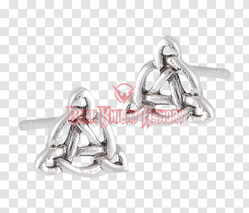 Earring Body Jewellery Silver - Gifts Knot Transparent PNG