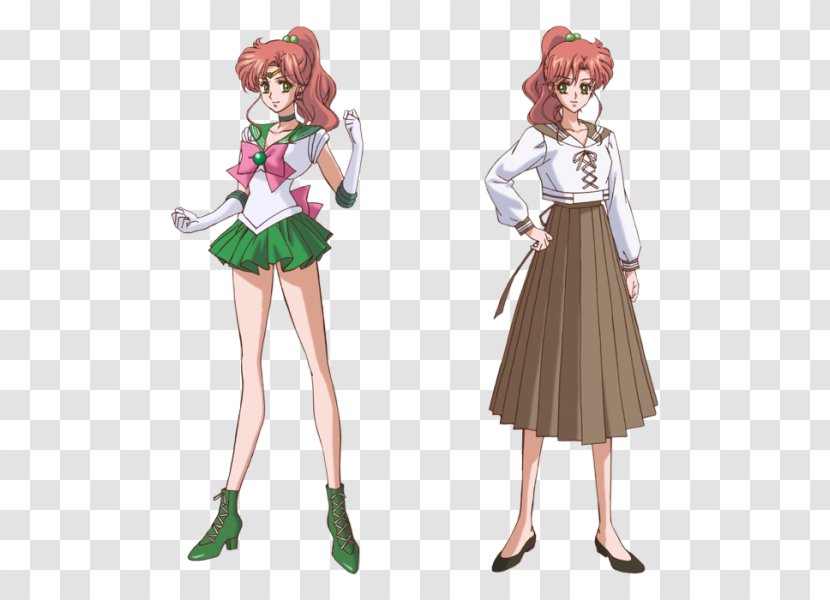 Sailor Jupiter Moon Mercury Venus Mars - Heart - Cartoon Transparent PNG