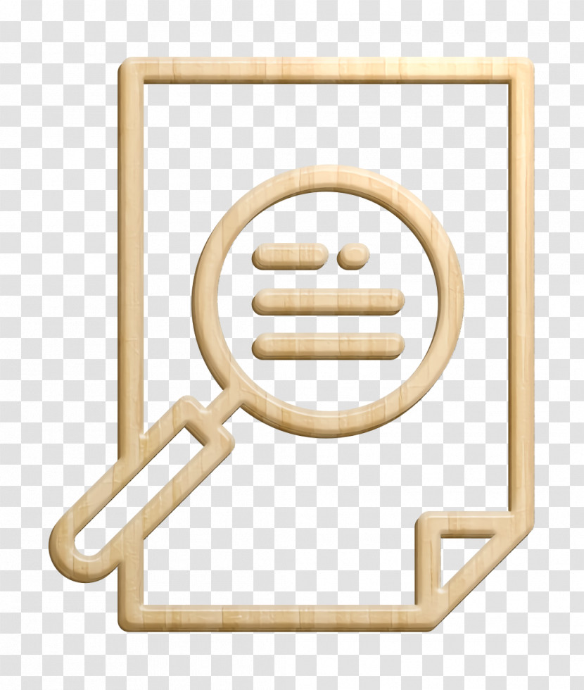 Search Icon Business Management Icon Transparent PNG