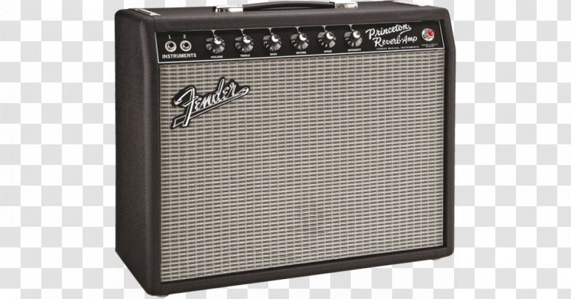 Guitar Amplifier Fender Telecaster '65 Princeton Reverb - Electric - Amp Transparent PNG