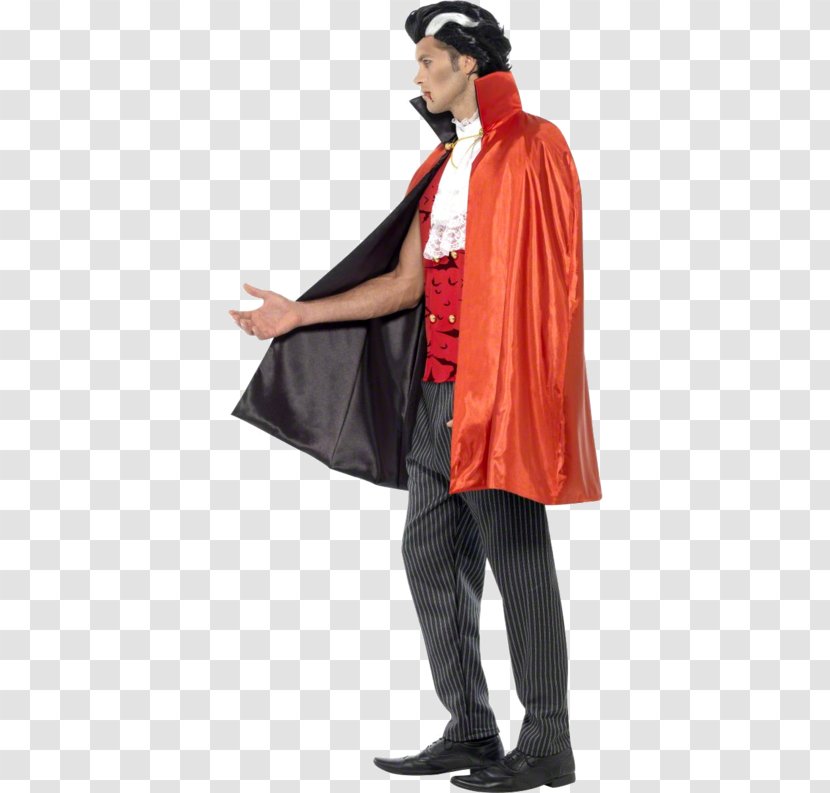 Costume Carnival Faschingskostüm Halloween Dracula - Outerwear - Vampire Cape Transparent PNG