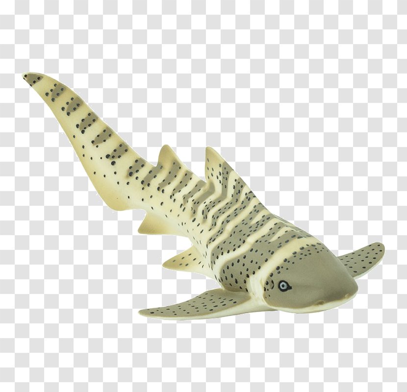 Zebra Shark Animal Figurine Toy Transparent PNG