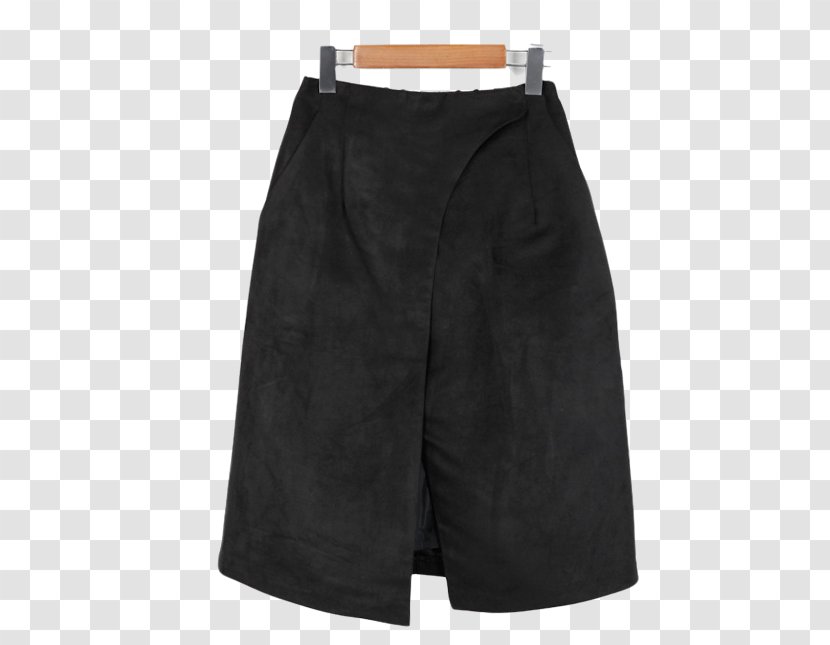 Trunks Bermuda Shorts Black M - Slit Transparent PNG