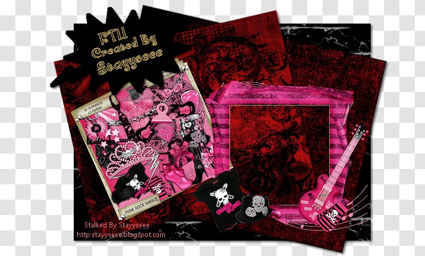 Graphic Design Brand Pink M - Punk Rock Transparent PNG