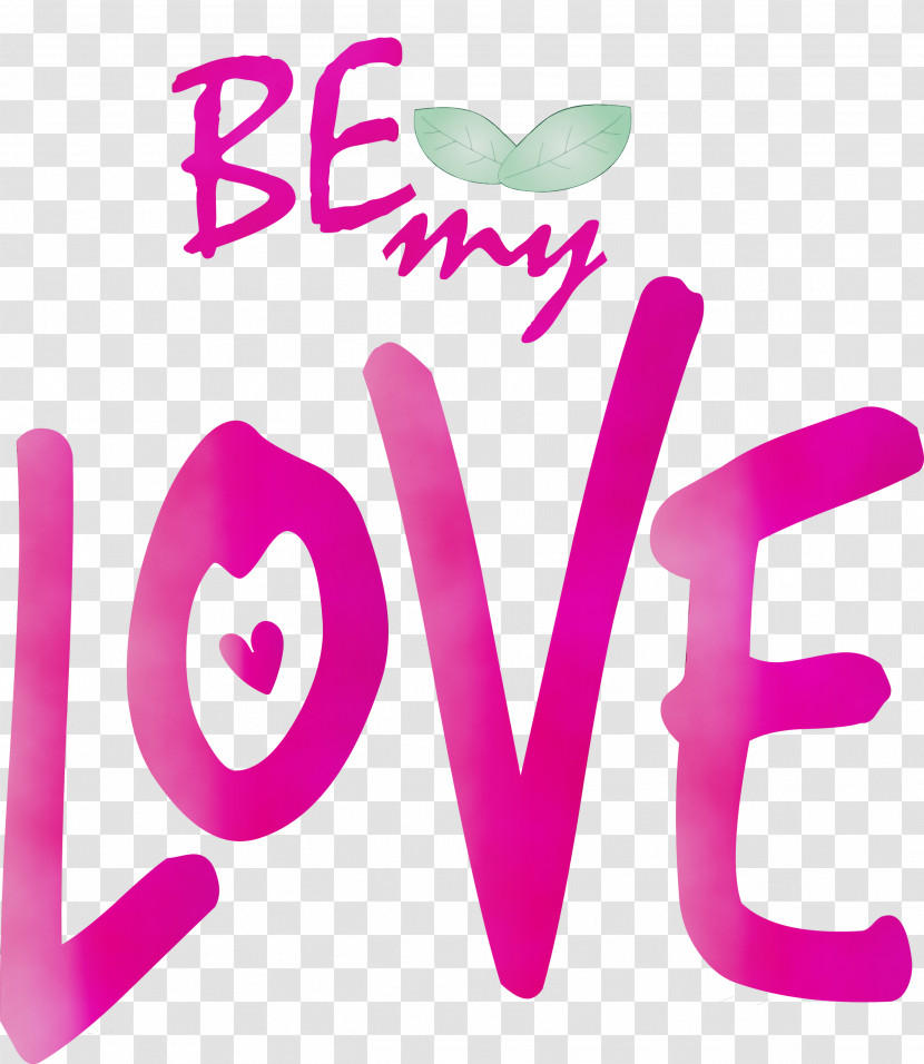 Pink Text Font Heart Love Transparent PNG