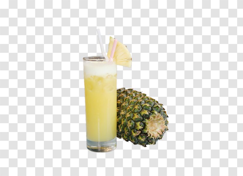 Piña Colada Pineapple Apple Juice Cocktail Garnish - Batida Transparent PNG