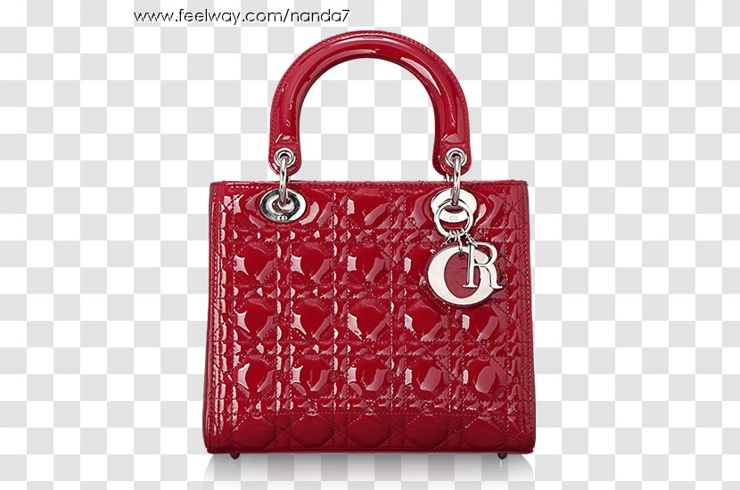 Tote Bag Christian Dior SE Lady Luxury Goods - Red Transparent PNG