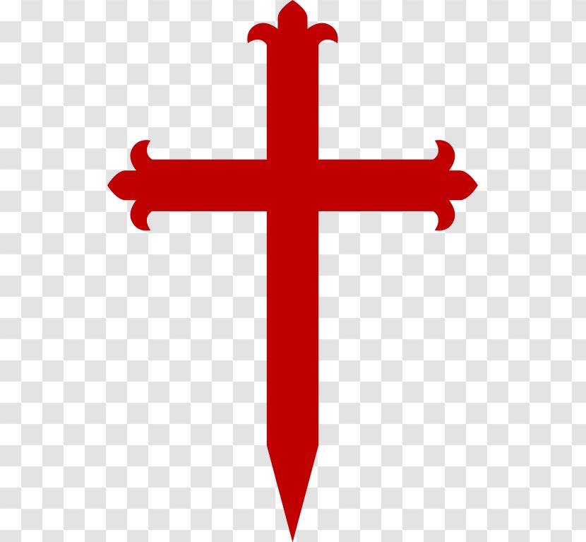 Cross Of Saint James Fleury Christian Worship - Christianity Transparent PNG