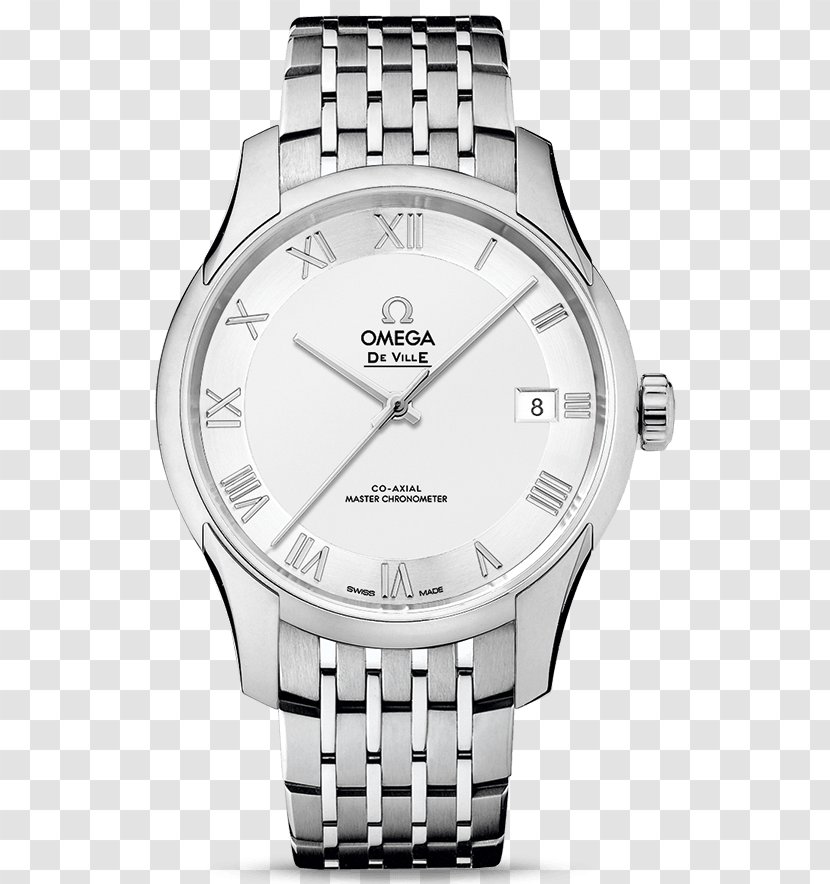 Coaxial Escapement Omega SA Chronometer Watch Chronograph - Strap Transparent PNG