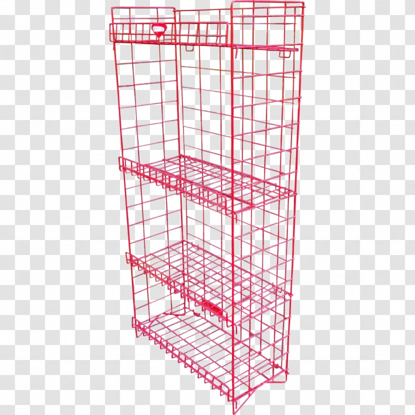 Shelf Wire Shelving Display Stand Table Furniture - Sweet Shops Rack Transparent PNG